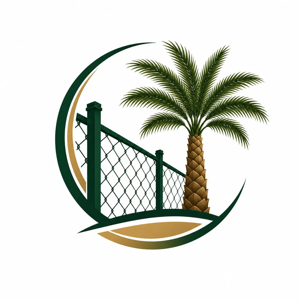 شعار مقاول شبوك ونخيل